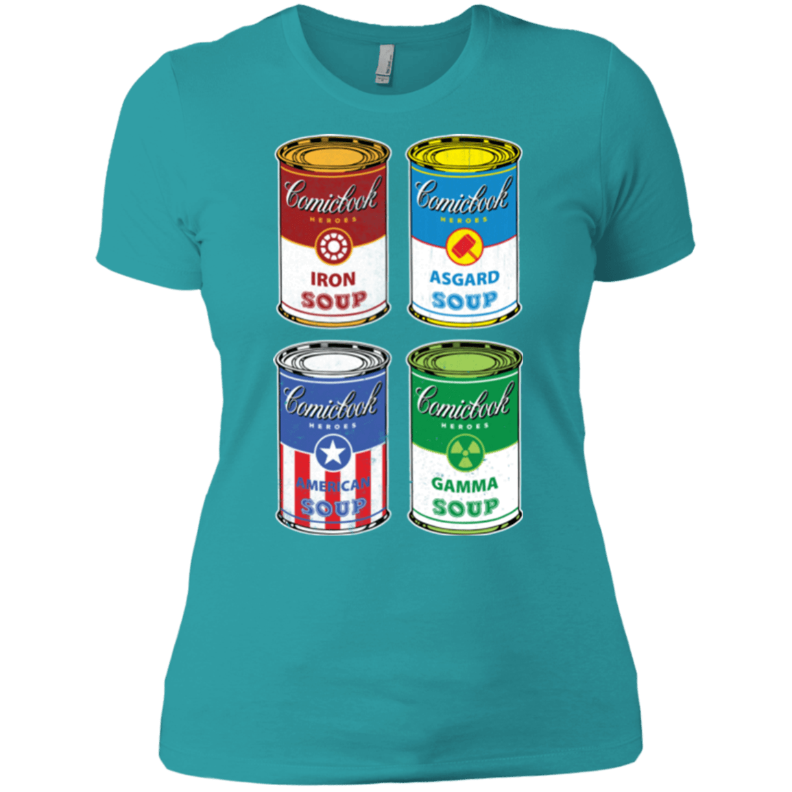T-Shirts Tahiti Blue / X-Small Soup Assemble Women's Premium T-Shirt