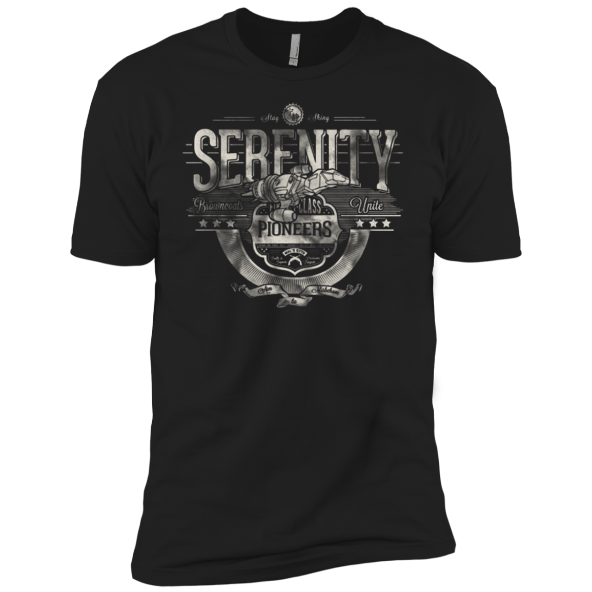 T-Shirts Black / YXS Space Pioneers Boys Premium T-Shirt