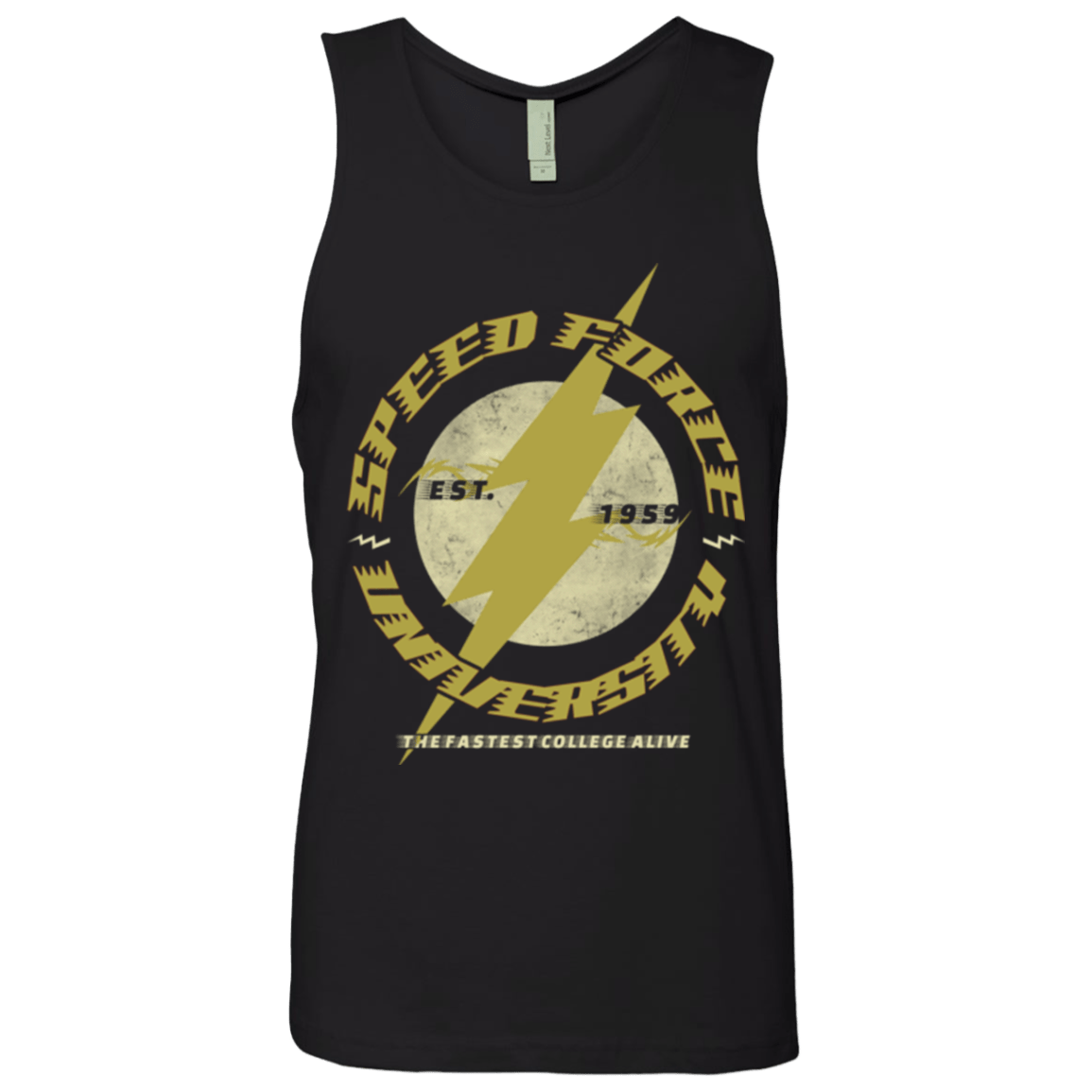 T-Shirts Black / Small Speed Force University Men's Premium Tank Top
