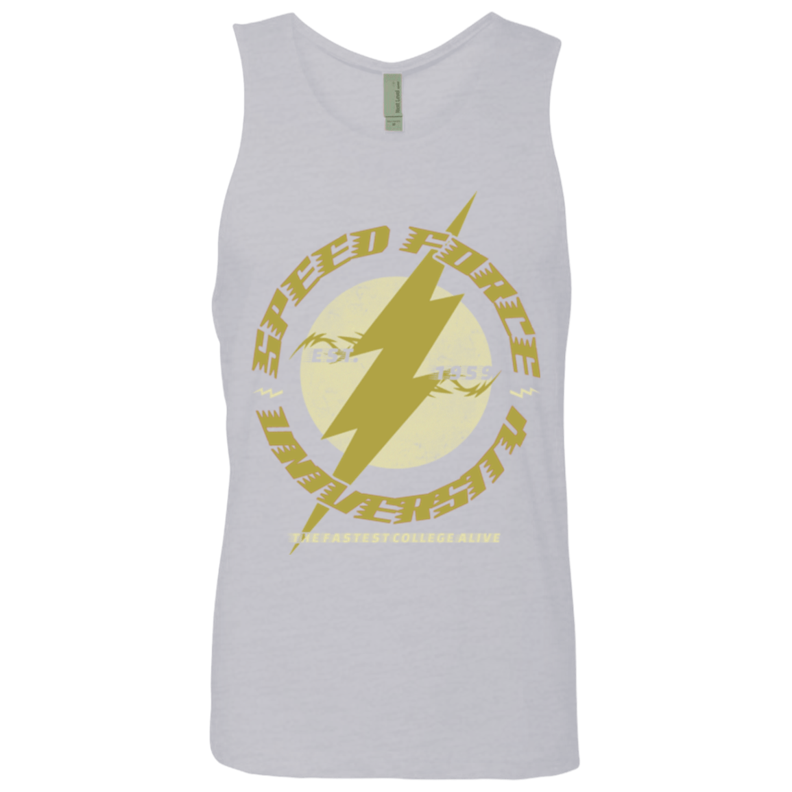 T-Shirts Heather Grey / Small Speed Force University Men's Premium Tank Top