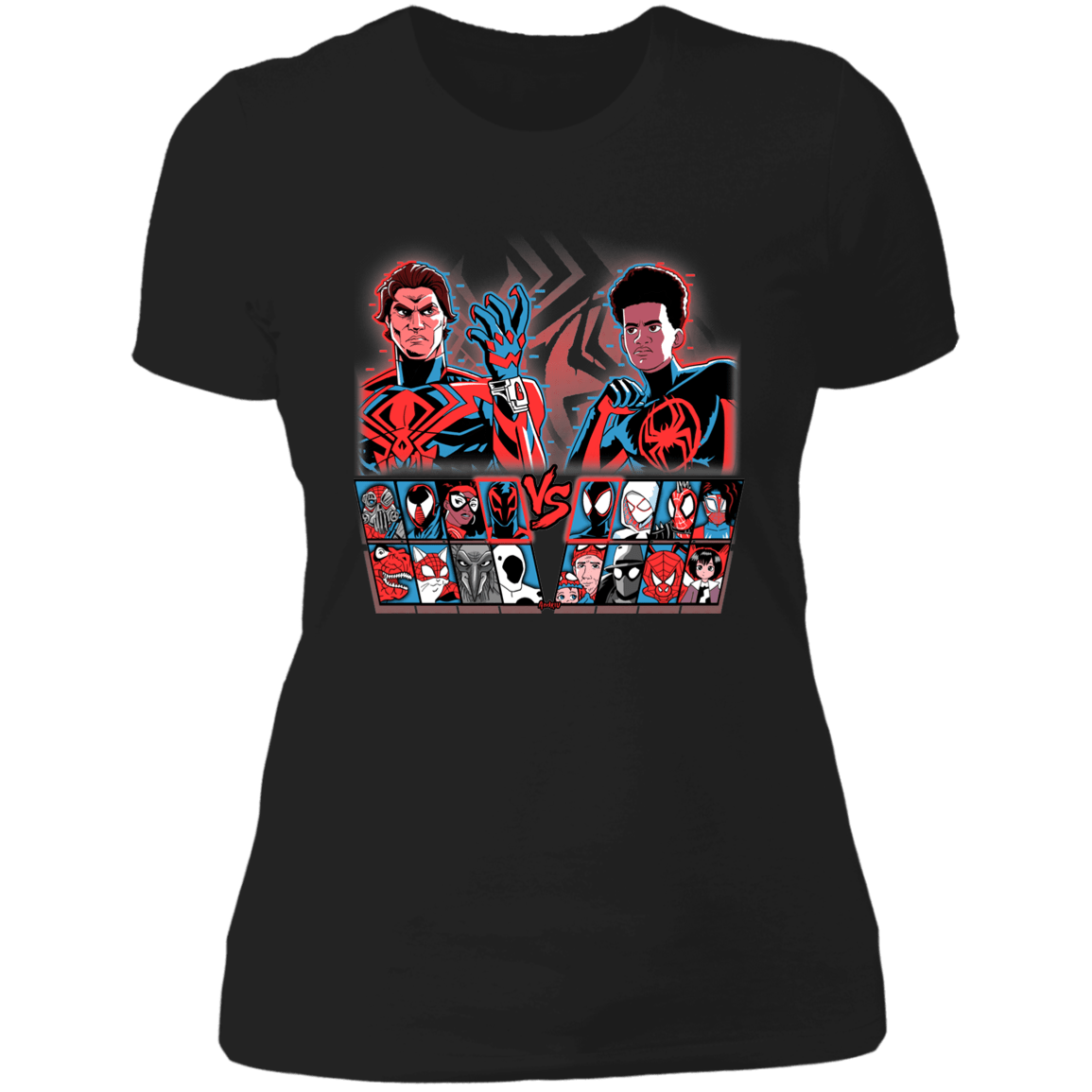 T-Shirts Black / X-Small Spider Fighter Women's Premium T-Shirt