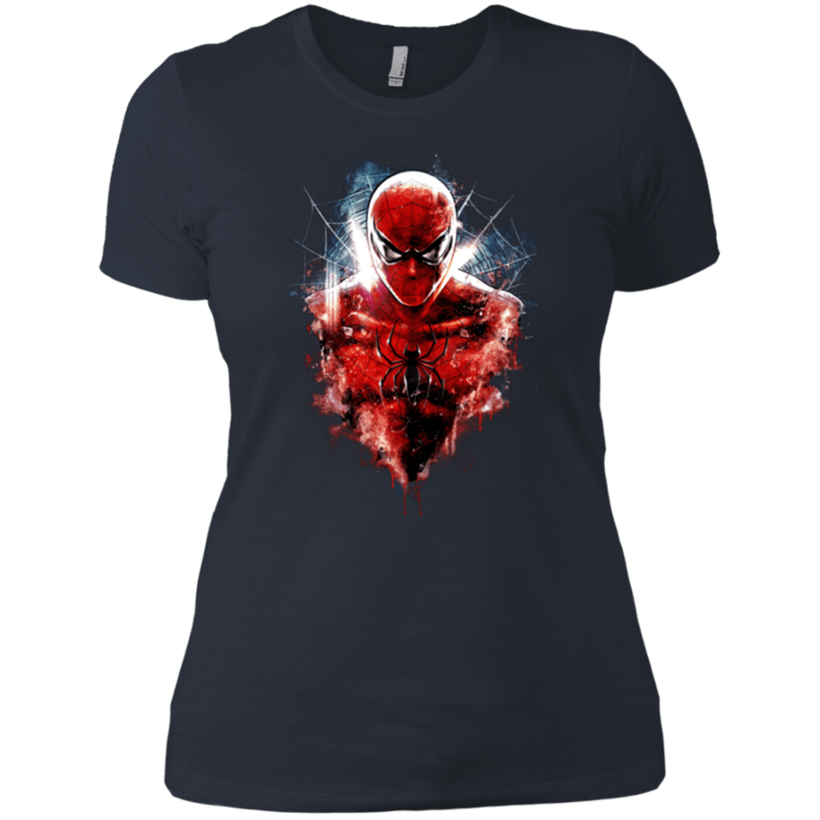 T-Shirts Indigo / X-Small Spiderman Women's Premium T-Shirt