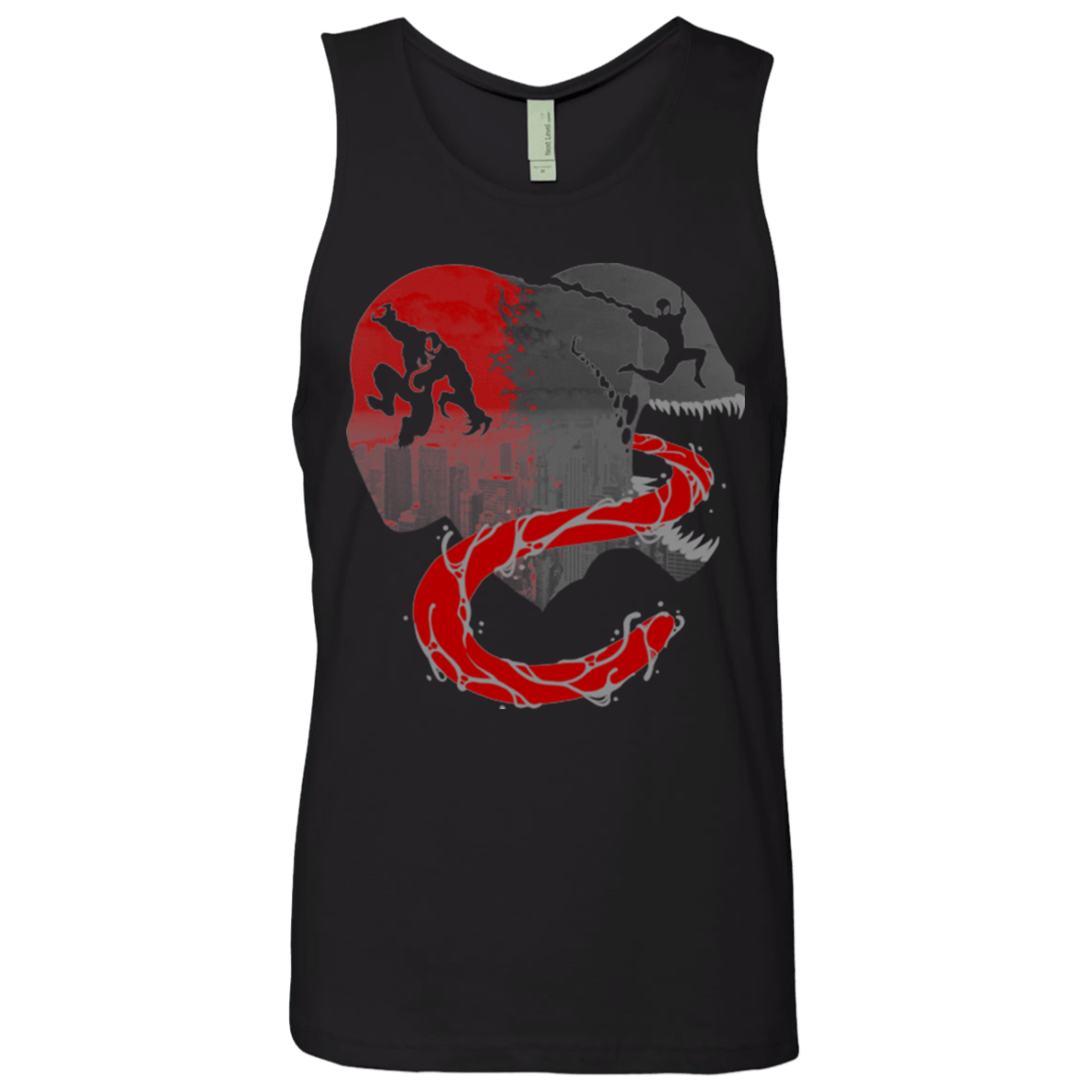 T-Shirts Black / Small Spidey Sense Men's Premium Tank Top