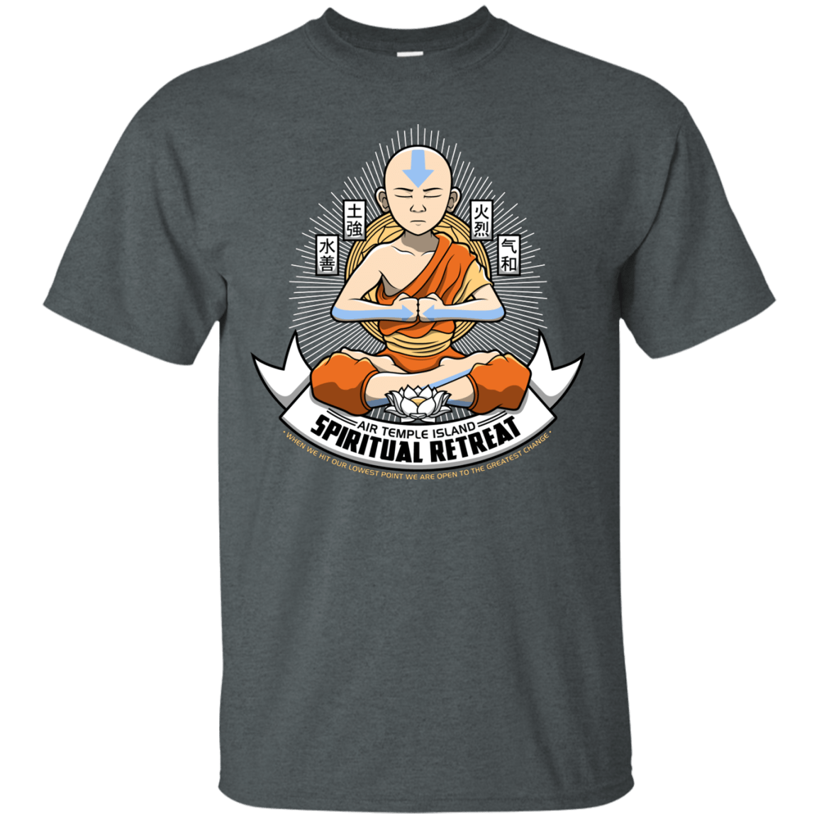 T-Shirts Dark Heather / Small SPIRITUAL RETREATT T-Shirt