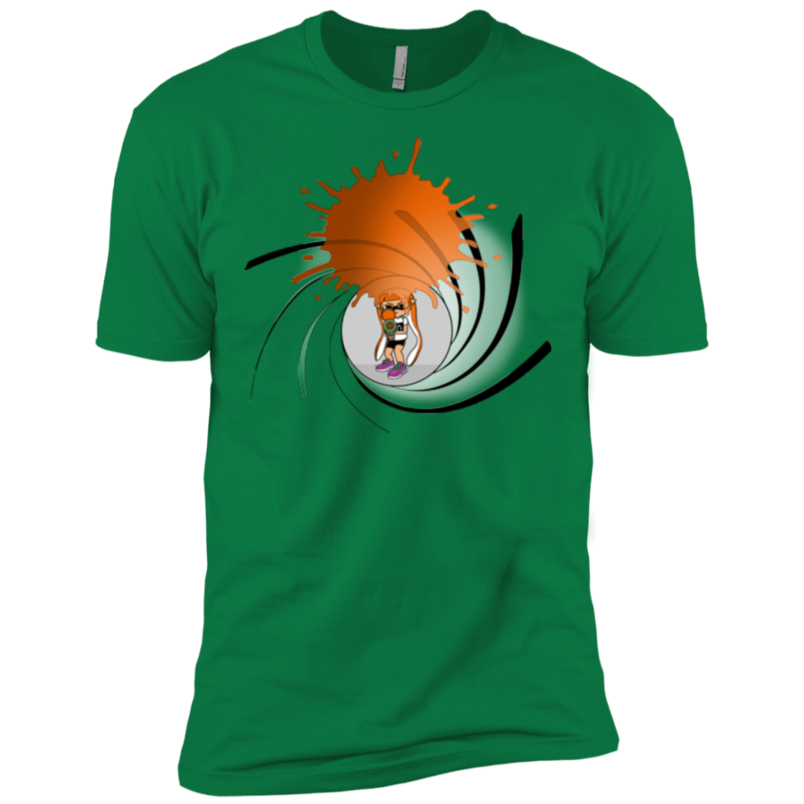 T-Shirts Kelly Green / X-Small Splat 007 Men's Premium T-Shirt