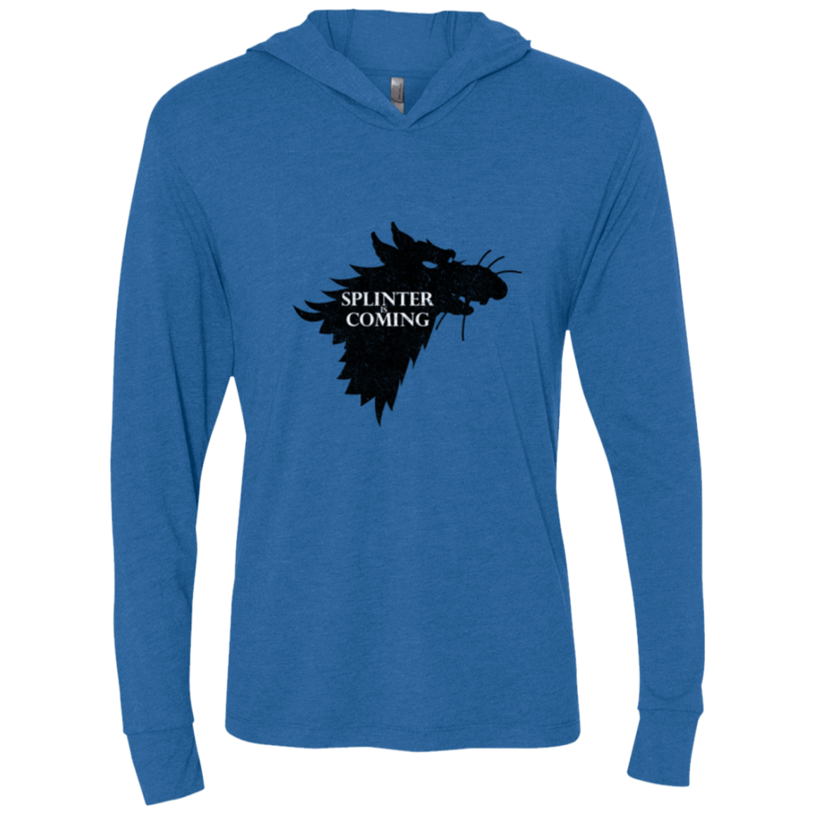 T-Shirts Vintage Royal / X-Small Splinter is Coming Triblend Long Sleeve Hoodie Tee