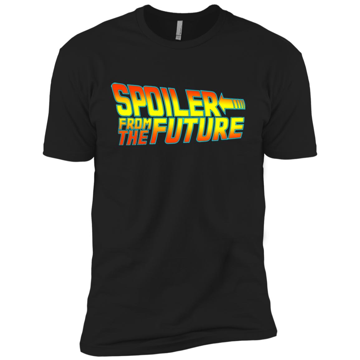 T-Shirts Black / YXS Spoiler from the future Boys Premium T-Shirt