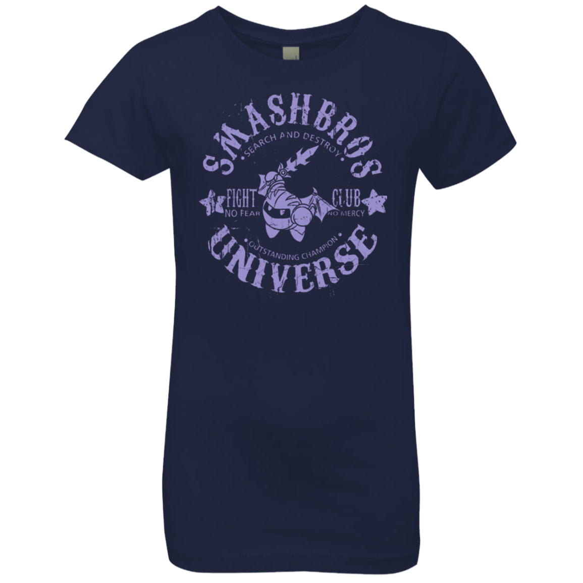 T-Shirts Midnight Navy / YXS STAR CHAMPION 2 Girls Premium T-Shirt
