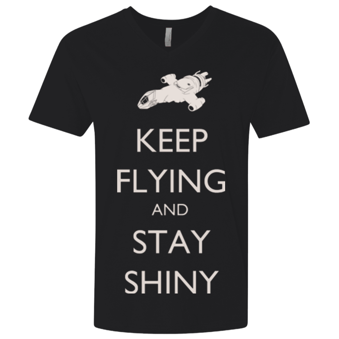 T-Shirts Black / X-Small Stay Shiny Men's Premium V-Neck