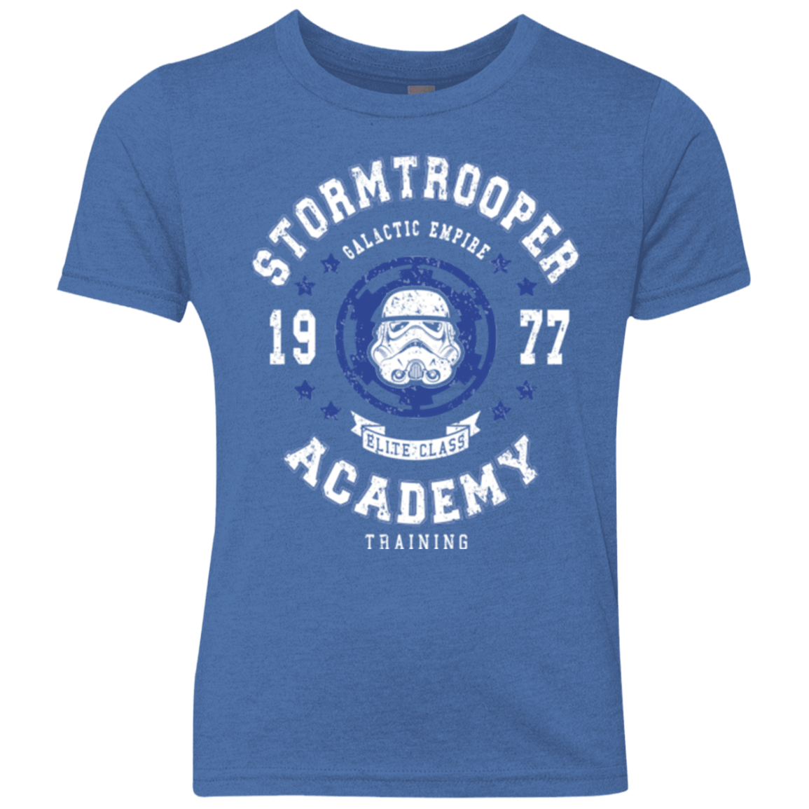 T-Shirts Vintage Royal / YXS Stormtrooper Academy 77 Youth Triblend T-Shirt