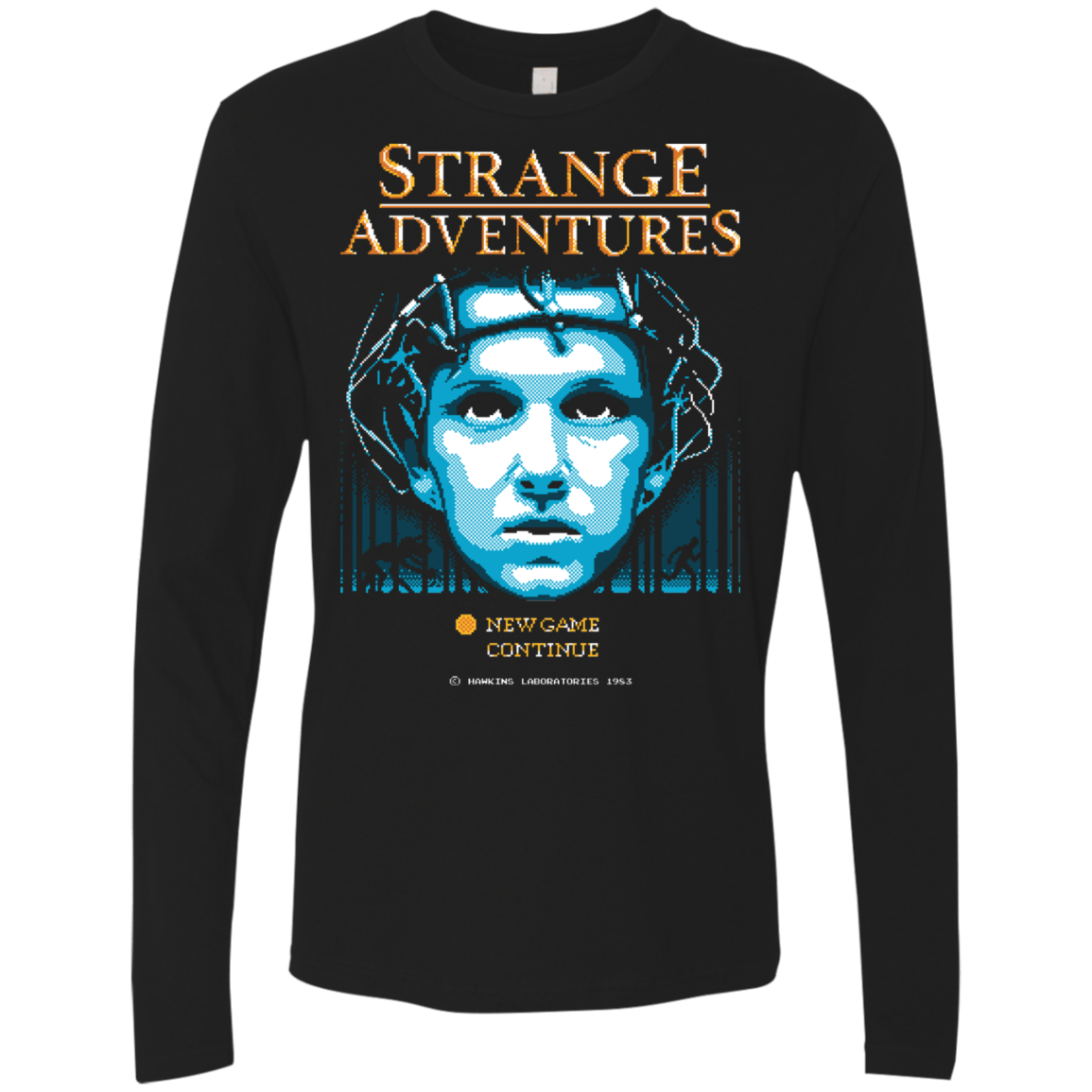 T-Shirts Black / Small Strange Adventures Men's Premium Long Sleeve