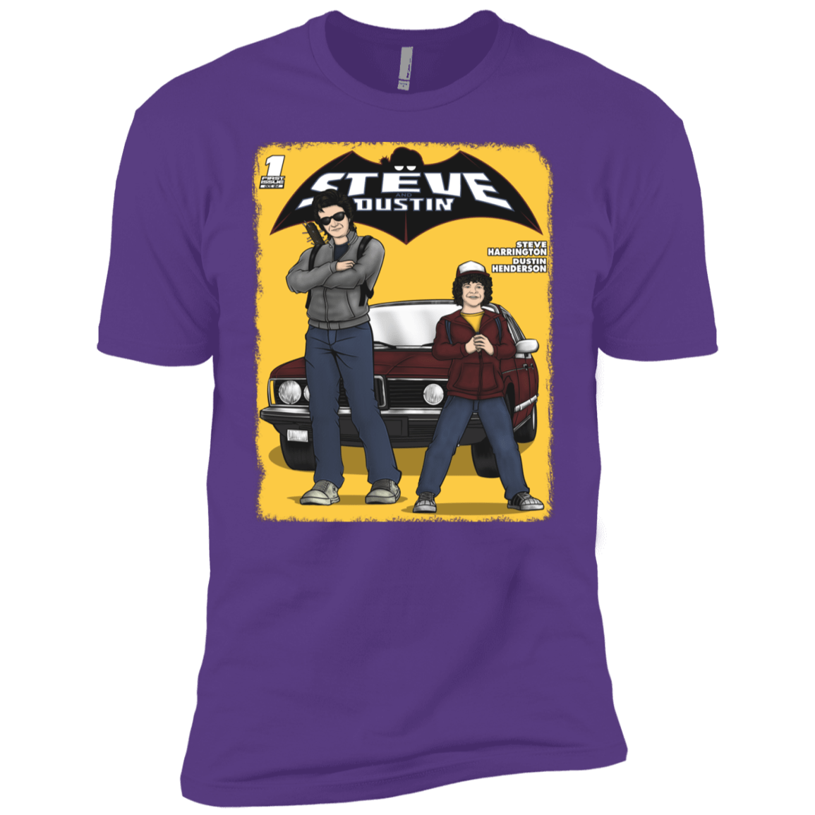 T-Shirts Purple Rush / YXS Strange Duo Boys Premium T-Shirt