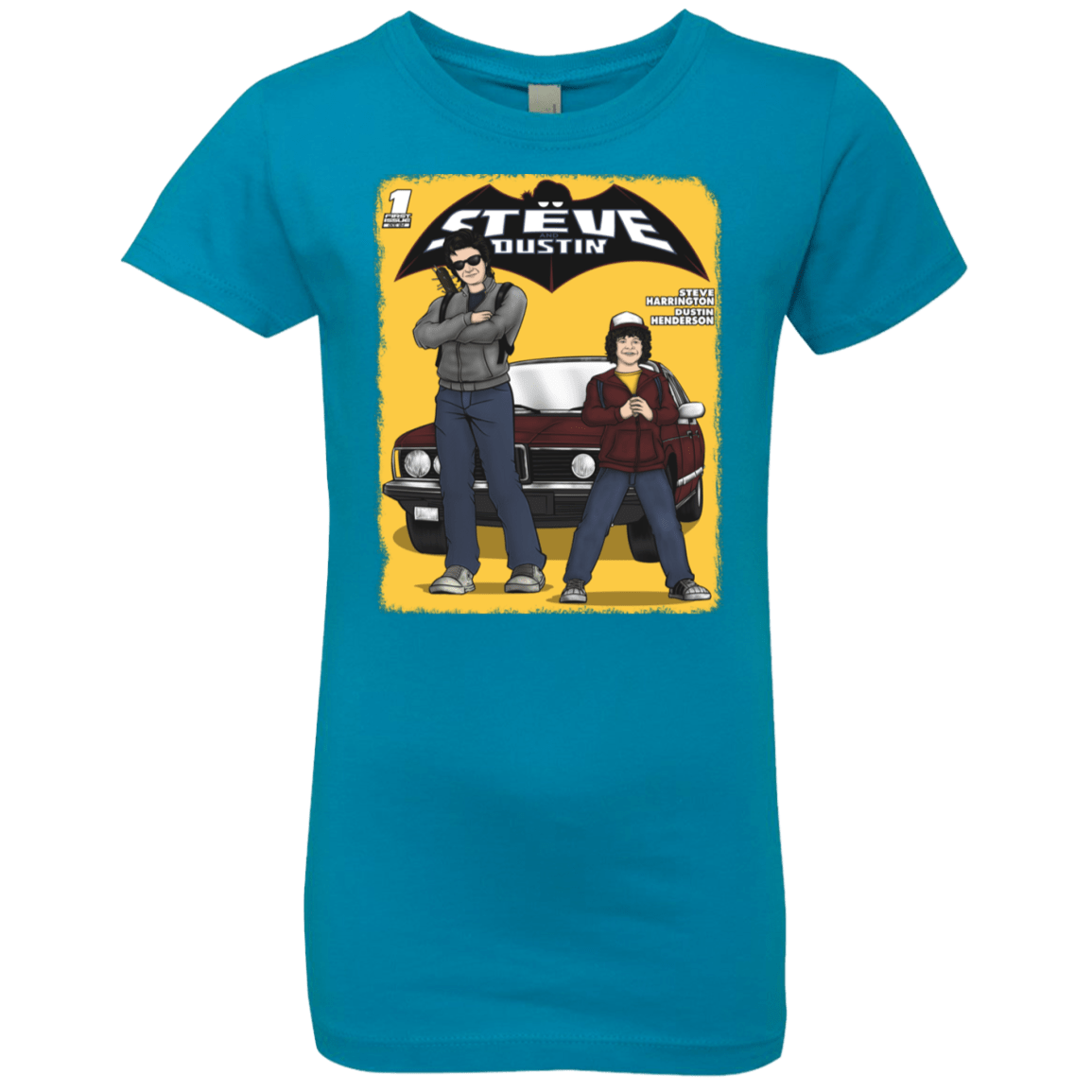 T-Shirts Turquoise / YXS Strange Duo Girls Premium T-Shirt