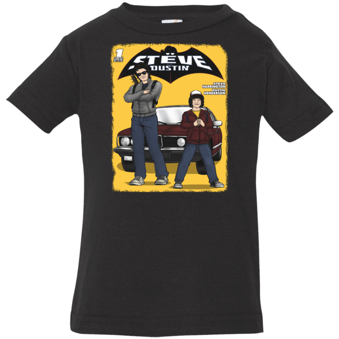 T-Shirts Black / 6 Months Strange Duo Infant Premium T-Shirt