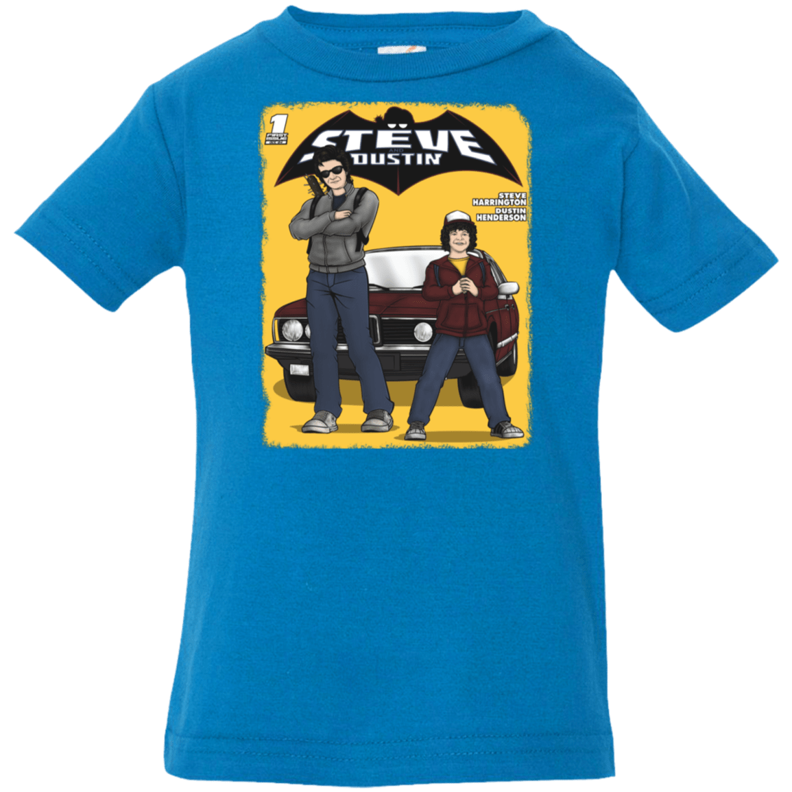 T-Shirts Cobalt / 6 Months Strange Duo Infant Premium T-Shirt