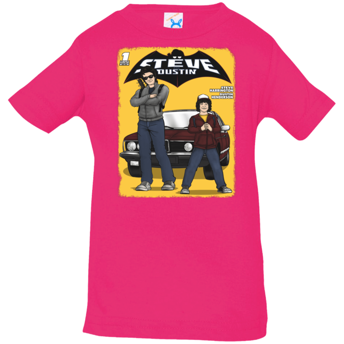 T-Shirts Hot Pink / 6 Months Strange Duo Infant Premium T-Shirt