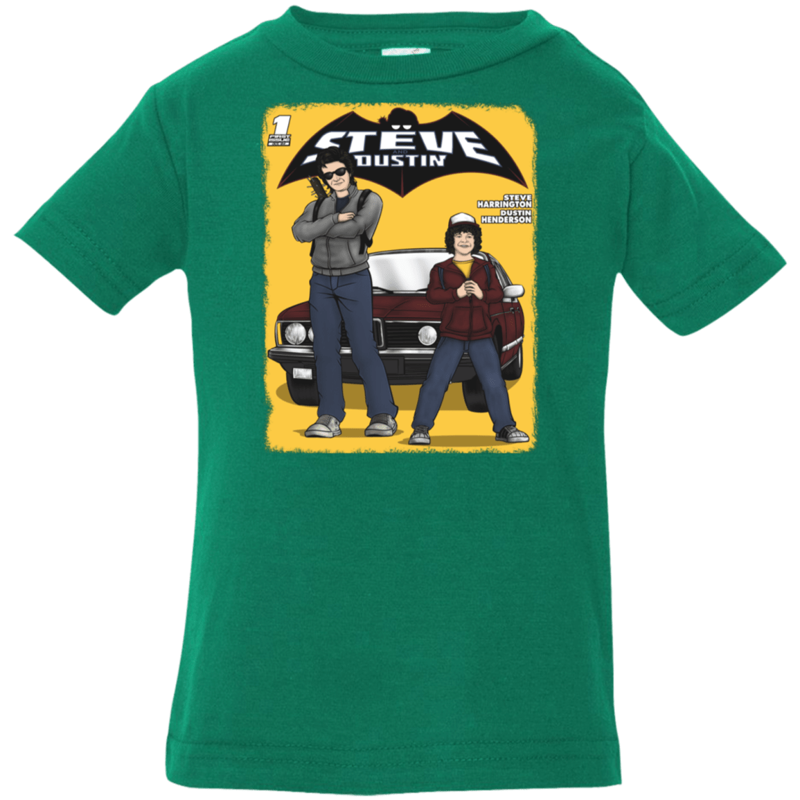 T-Shirts Kelly / 6 Months Strange Duo Infant Premium T-Shirt