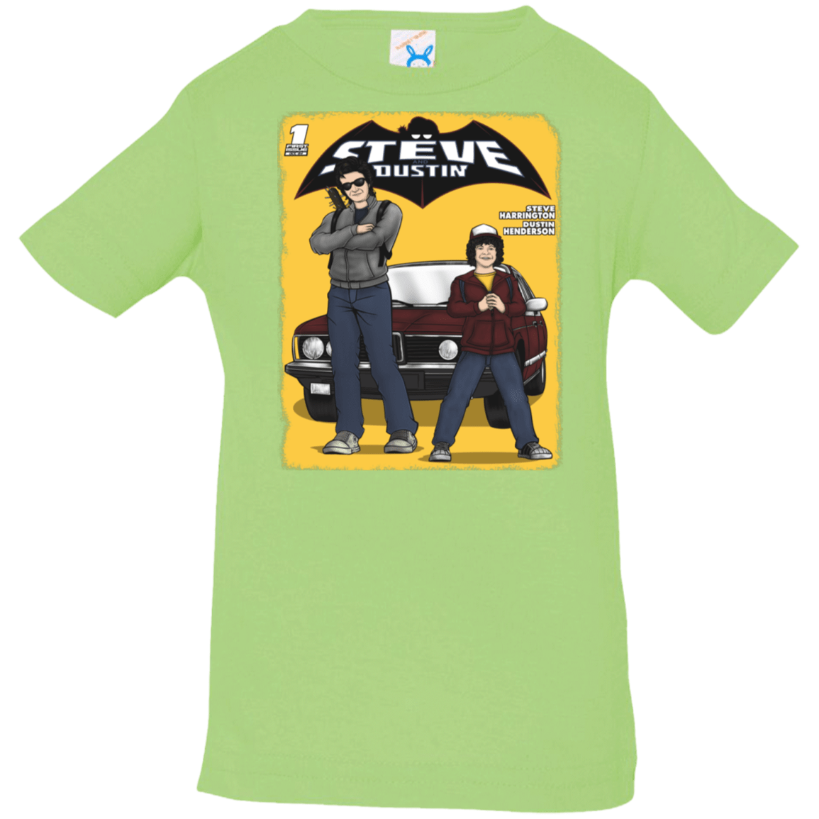 T-Shirts Key Lime / 6 Months Strange Duo Infant Premium T-Shirt