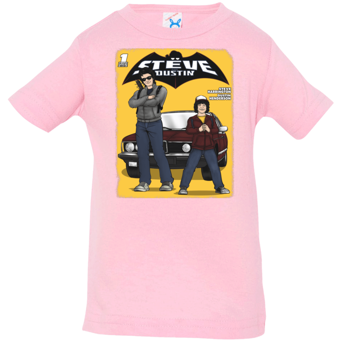 T-Shirts Pink / 6 Months Strange Duo Infant Premium T-Shirt