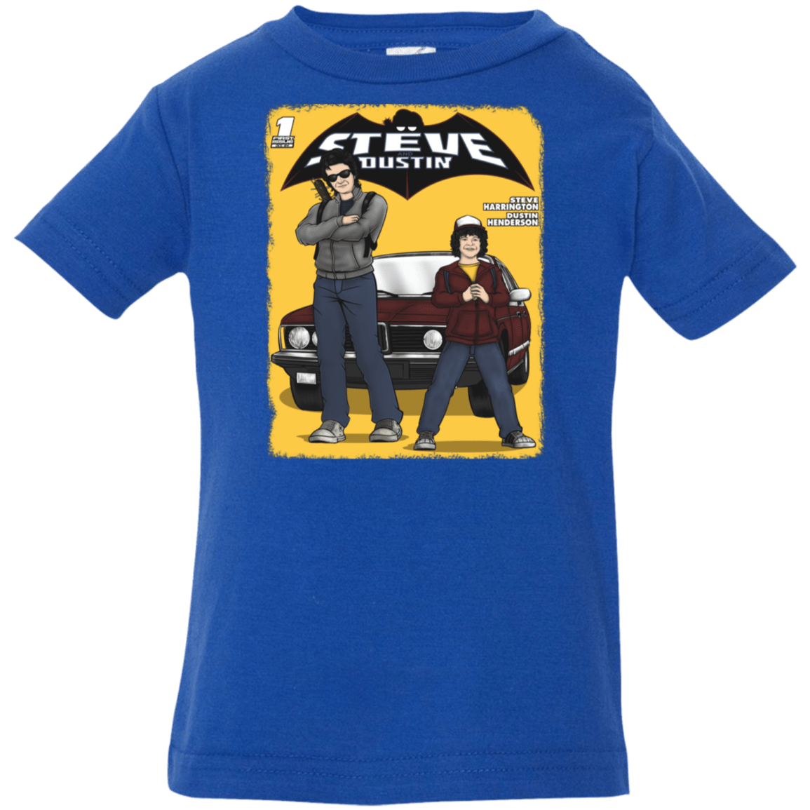 T-Shirts Royal / 6 Months Strange Duo Infant Premium T-Shirt