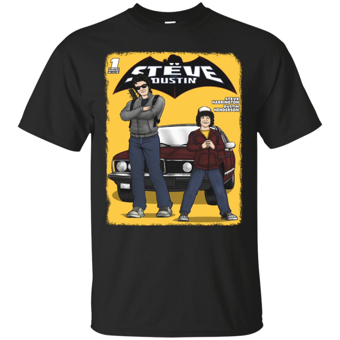 T-Shirts Black / S Strange Duo T-Shirt