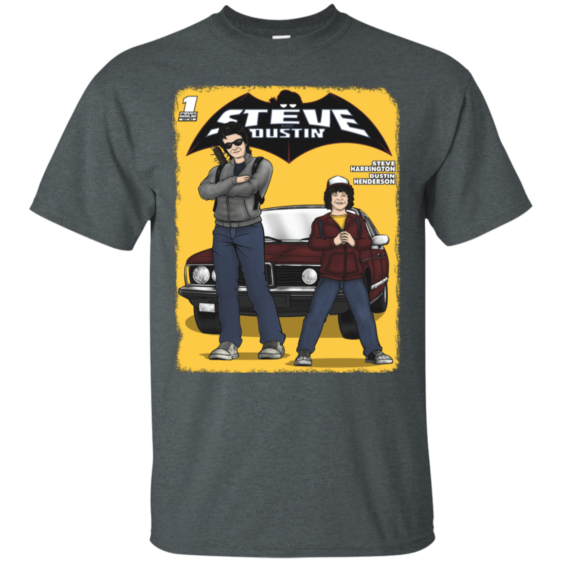 T-Shirts Dark Heather / S Strange Duo T-Shirt