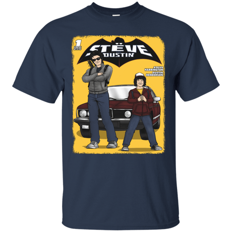 T-Shirts Navy / S Strange Duo T-Shirt