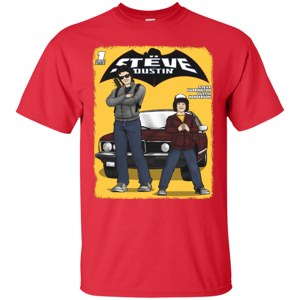 T-Shirts Red / S Strange Duo T-Shirt
