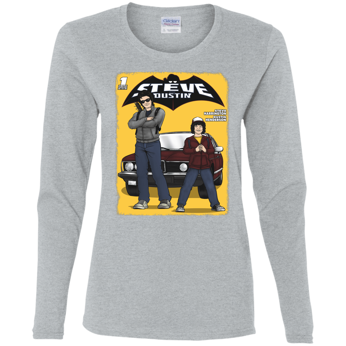 T-Shirts Sport Grey / S Strange Duo Women's Long Sleeve T-Shirt