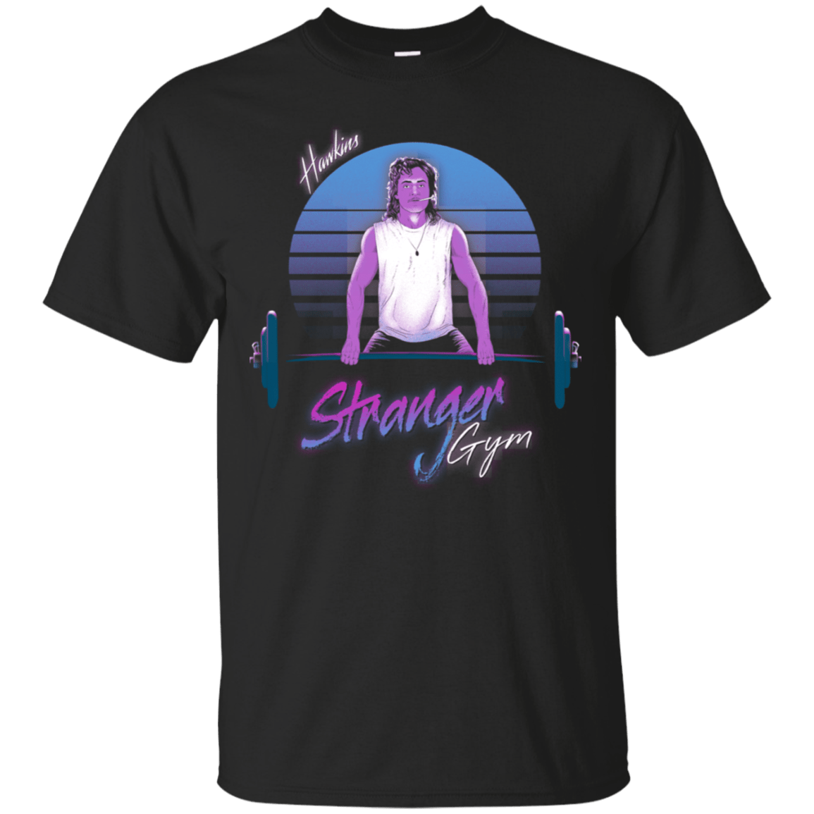 T-Shirts Black / S Stranger Gym T-Shirt