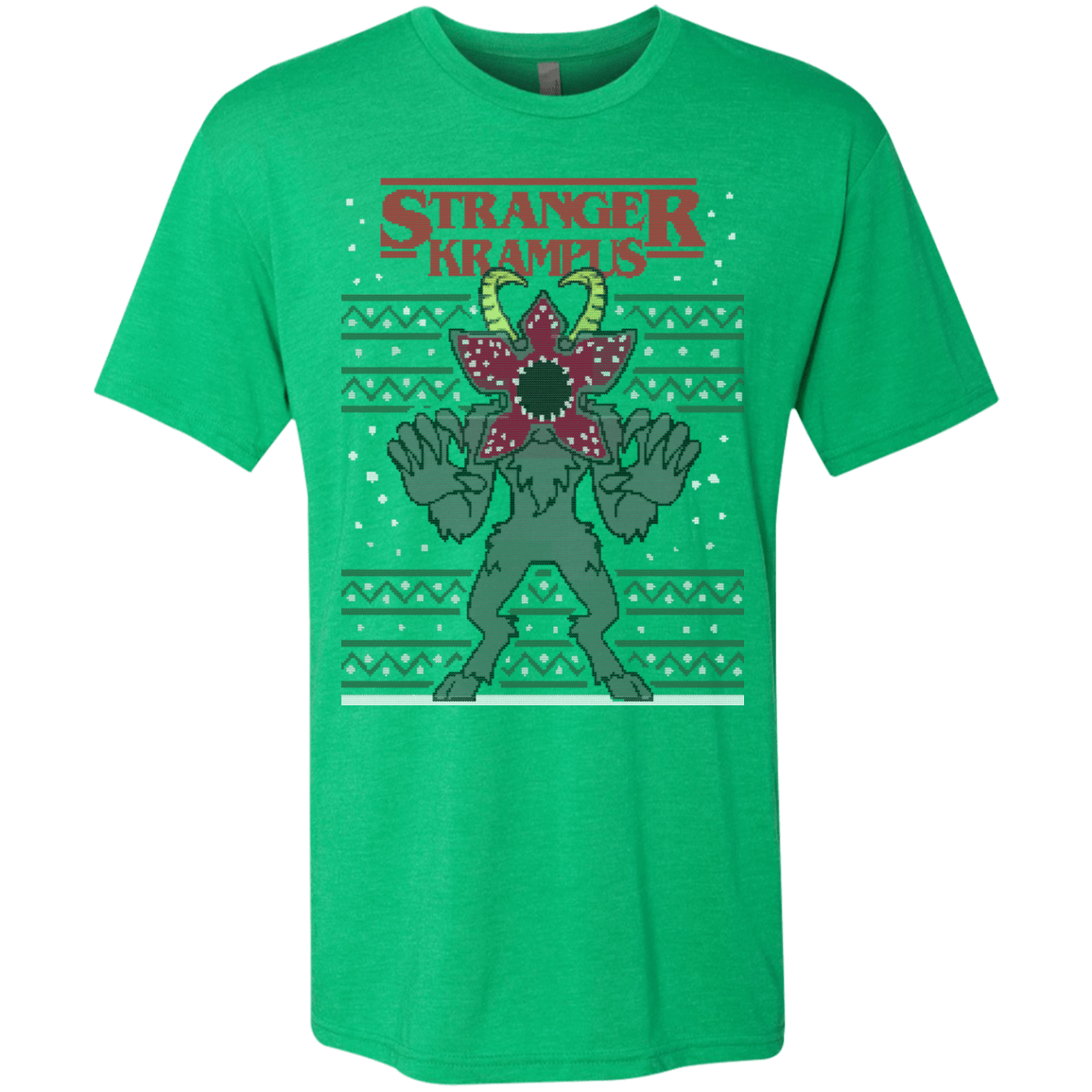 T-Shirts Envy / Small Stranger Krampus Men's Triblend T-Shirt