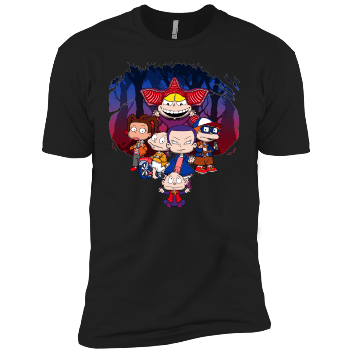 T-Shirts Black / YXS Stranger Rugs Boys Premium T-Shirt