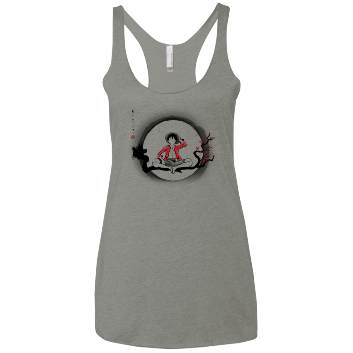 T-Shirts Venetian Grey / X-Small Straw Hat Pirate Women's Triblend Racerback Tank