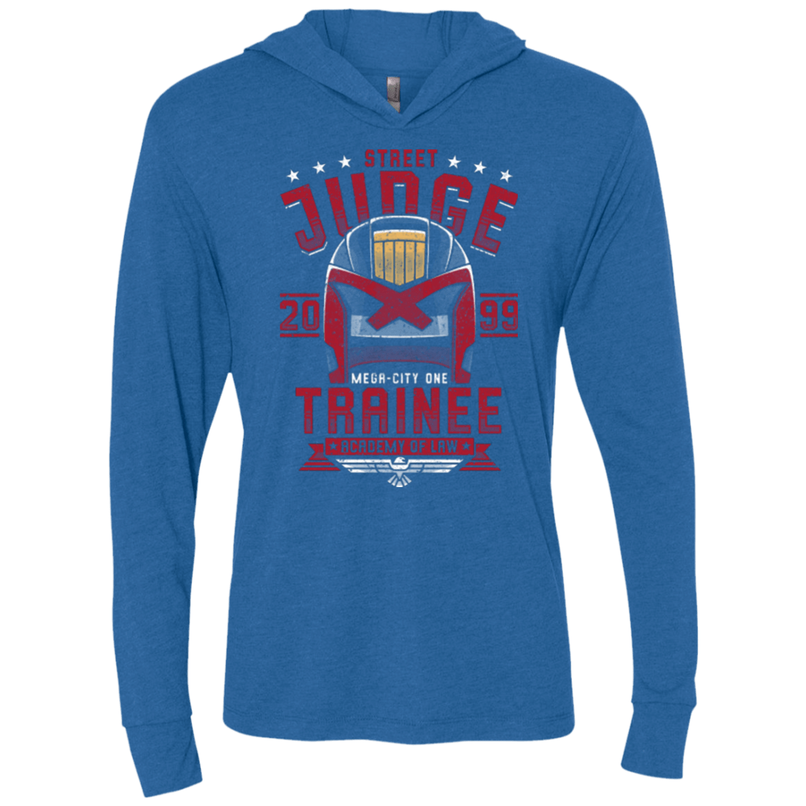 T-Shirts Vintage Royal / X-Small Street Judge Triblend Long Sleeve Hoodie Tee