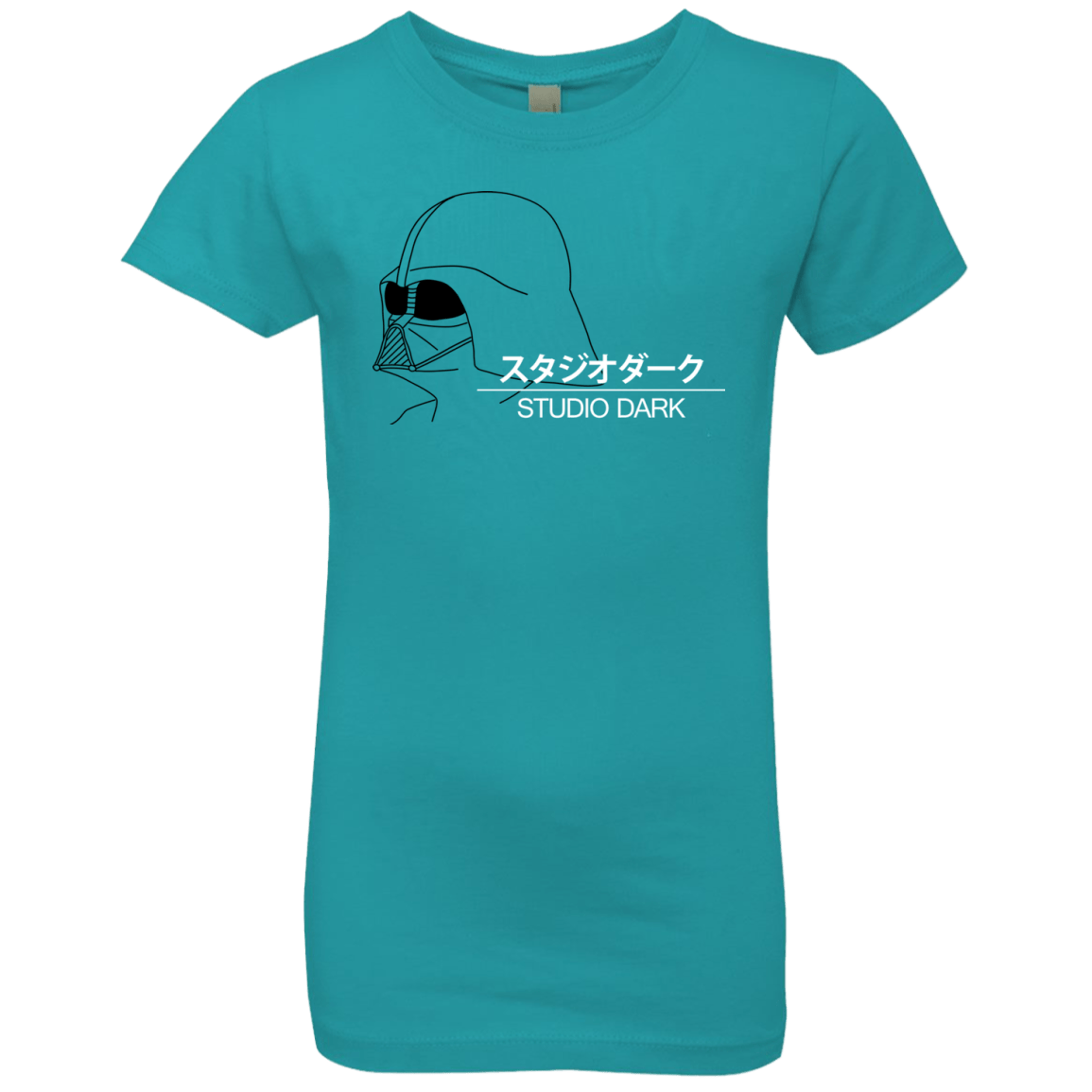 T-Shirts Tahiti Blue / YXS Studio dark Girls Premium T-Shirt