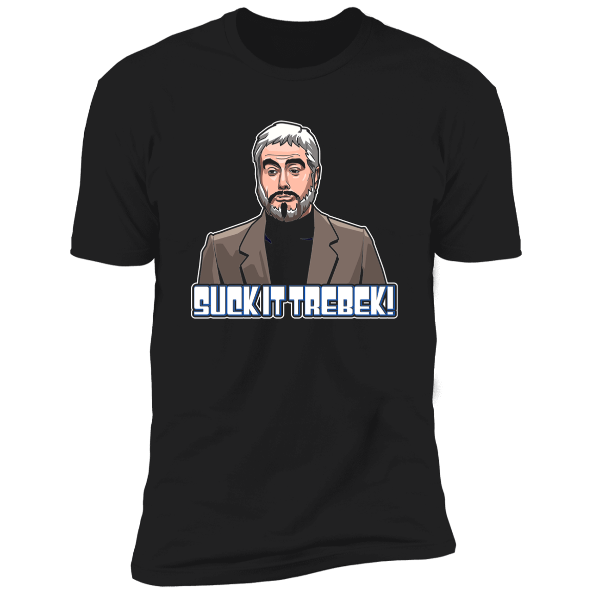 T-Shirts Black / X-Small Suck it Trebek! Men's Premium T-Shirt