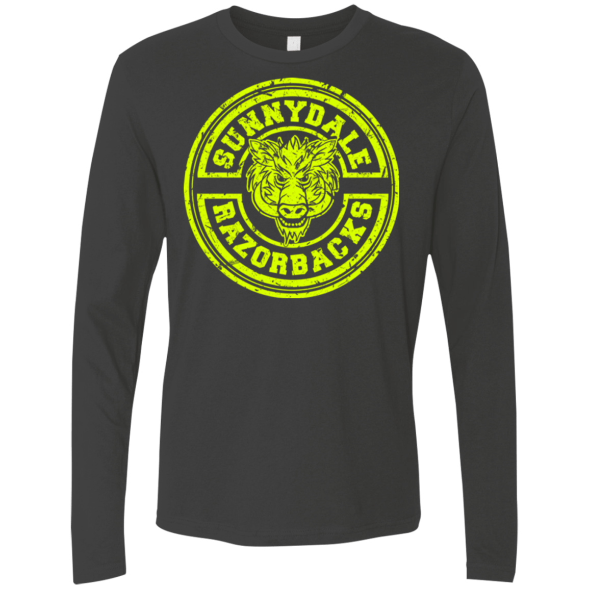 T-Shirts Heavy Metal / Small Sunnydale razorbacks Men's Premium Long Sleeve
