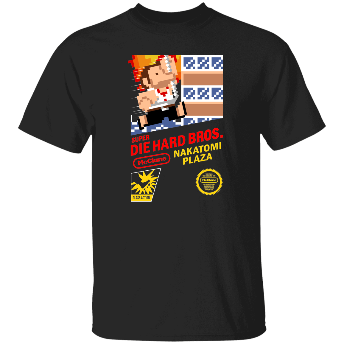 T-Shirts Black / S Super Nakatomi Bros T-Shirt