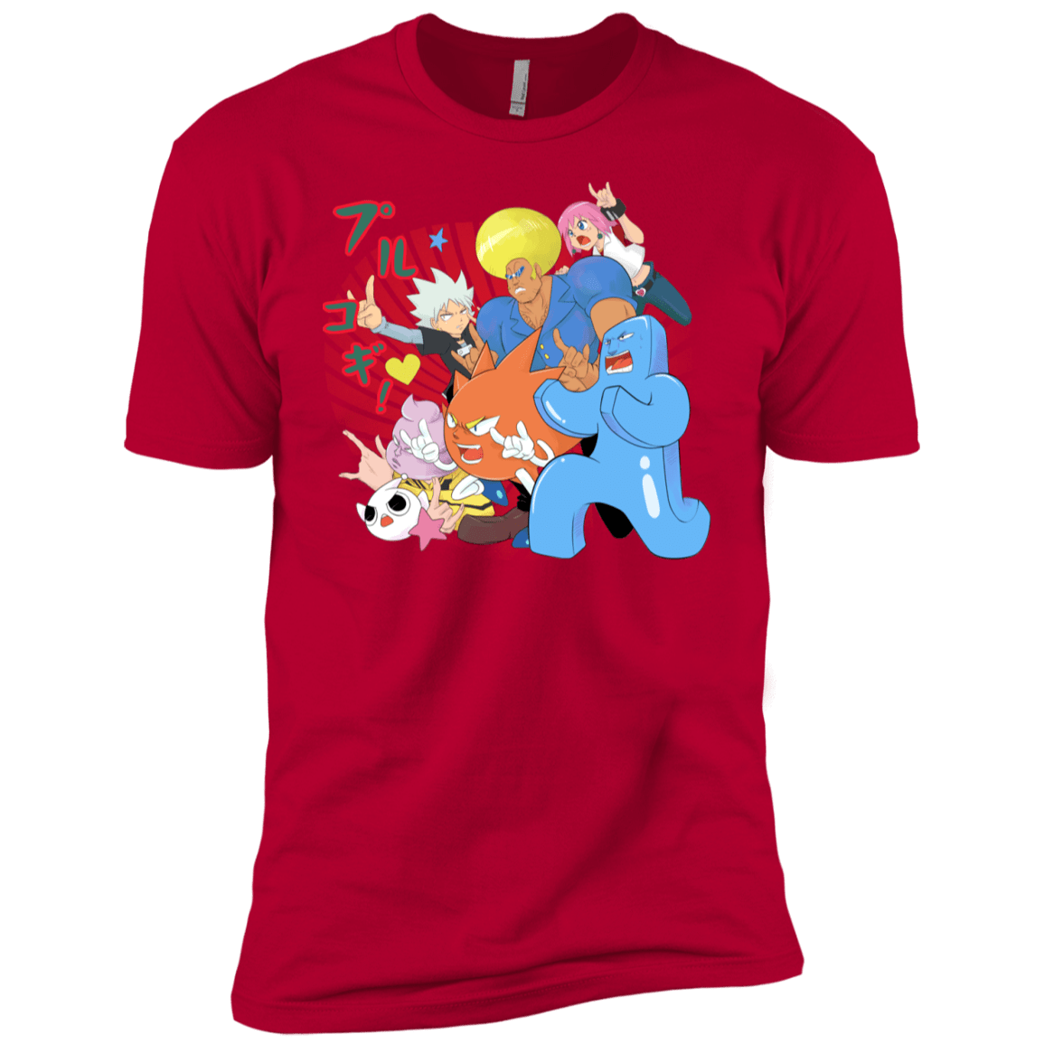 T-Shirts Red / YXS Supra Prukogi Boys Premium T-Shirt