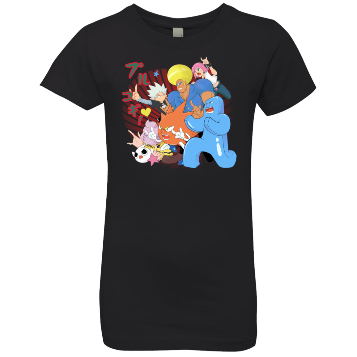 T-Shirts Black / YXS Supra Prukogi Girls Premium T-Shirt