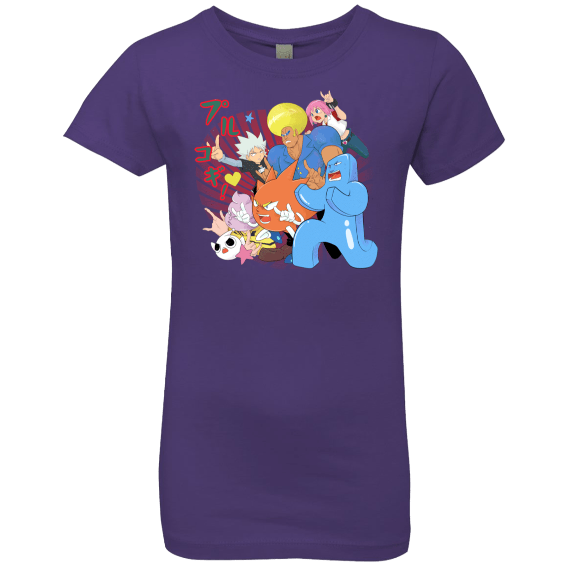 T-Shirts Purple Rush / YXS Supra Prukogi Girls Premium T-Shirt