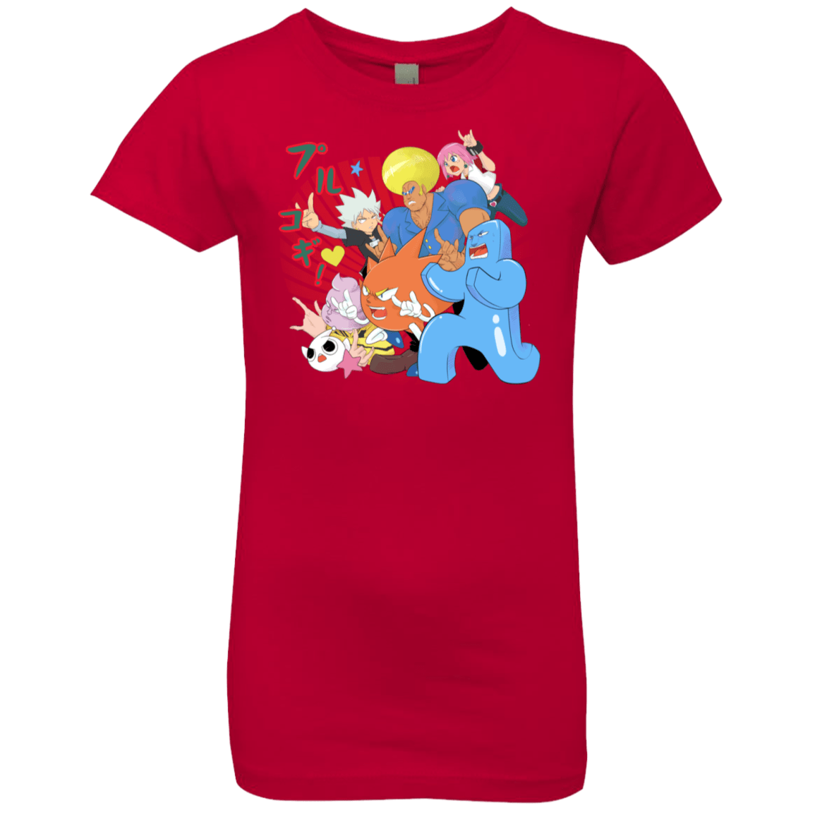 T-Shirts Red / YXS Supra Prukogi Girls Premium T-Shirt
