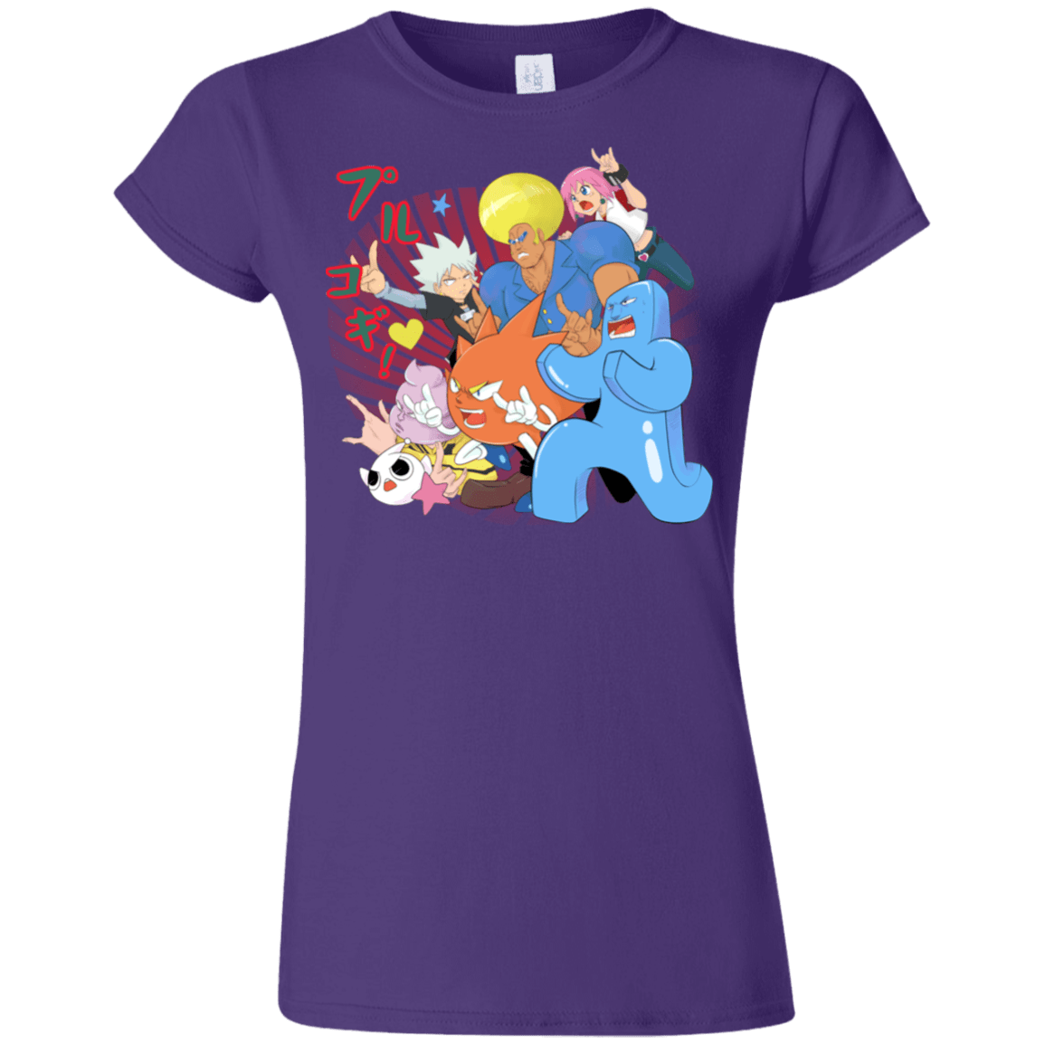 T-Shirts Purple / S Supra Prukogi Junior Slimmer-Fit T-Shirt