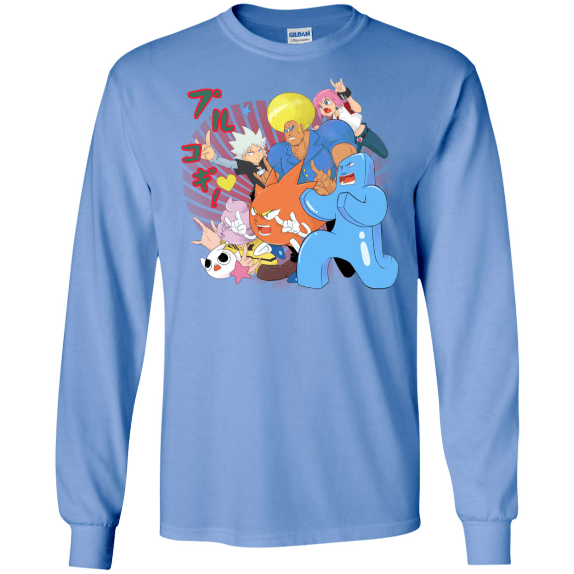 T-Shirts Carolina Blue / S Supra Prukogi Men's Long Sleeve T-Shirt