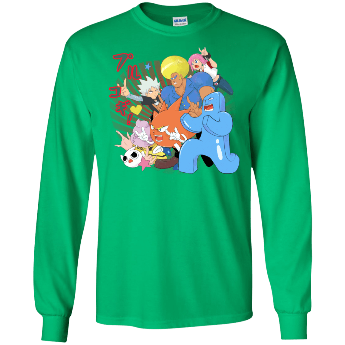 T-Shirts Irish Green / S Supra Prukogi Men's Long Sleeve T-Shirt