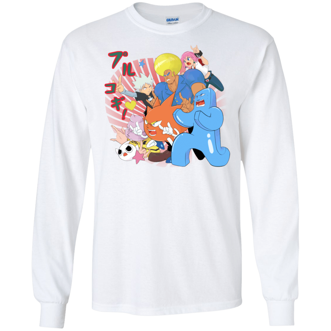 T-Shirts White / S Supra Prukogi Men's Long Sleeve T-Shirt