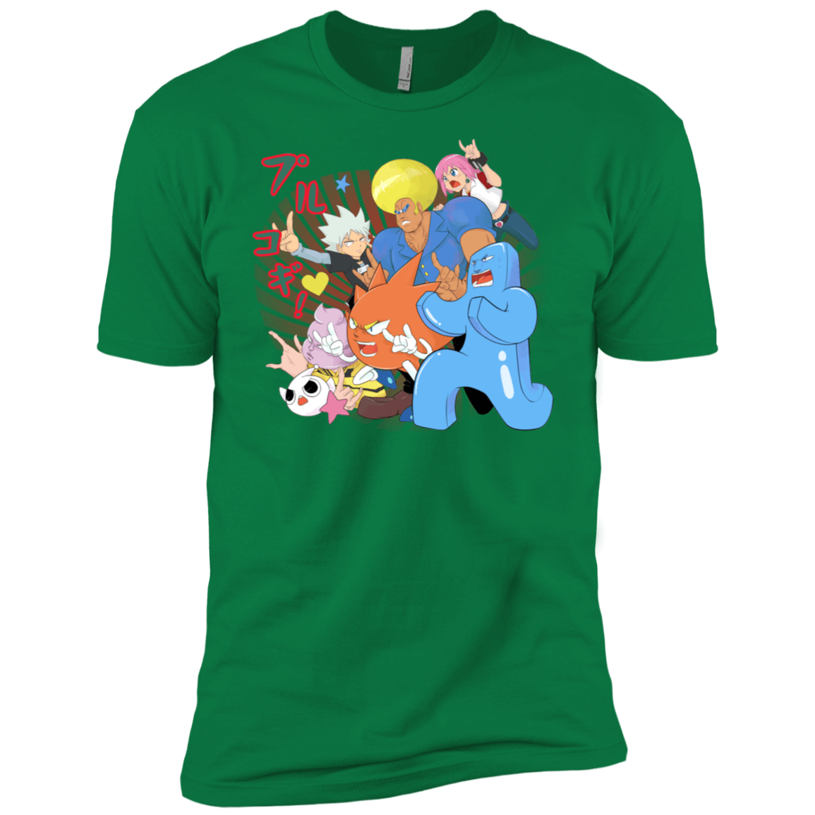 T-Shirts Kelly Green / X-Small Supra Prukogi Men's Premium T-Shirt