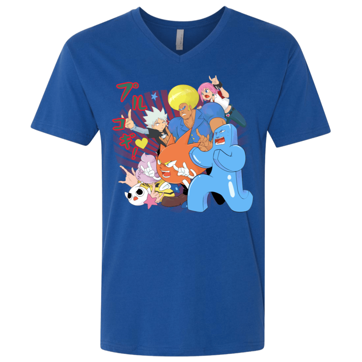 T-Shirts Royal / X-Small Supra Prukogi Men's Premium V-Neck