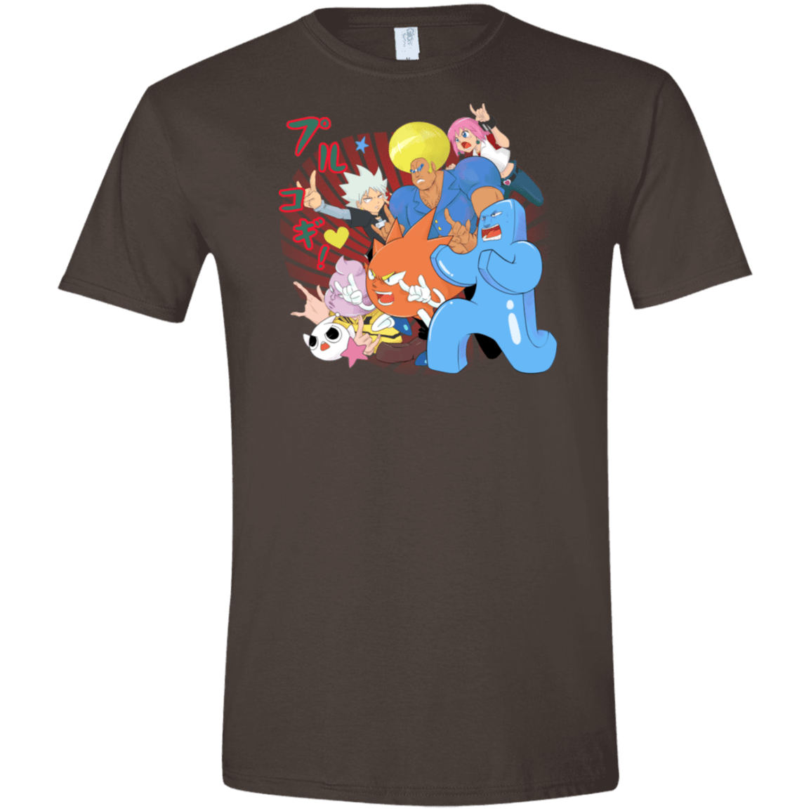 T-Shirts Dark Chocolate / S Supra Prukogi Men's Semi-Fitted Softstyle