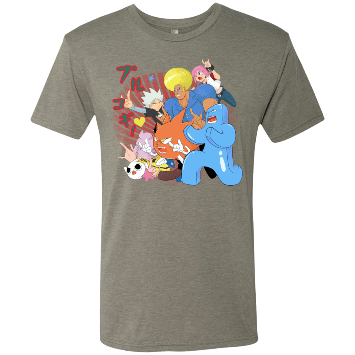 T-Shirts Venetian Grey / S Supra Prukogi Men's Triblend T-Shirt